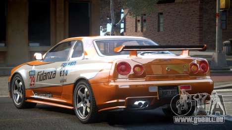 Nissan Skyline R34 GST Racing L5 für GTA 4