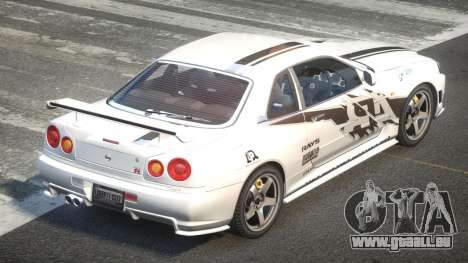 Nissan Skyline R34 GST Racing L3 pour GTA 4