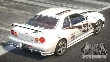 Nissan Skyline R34 GST Racing L3 pour GTA 4