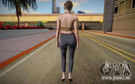 Claire Redfield Top Leopard pour GTA San Andreas