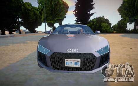 Audi R8 - Improved pour GTA San Andreas