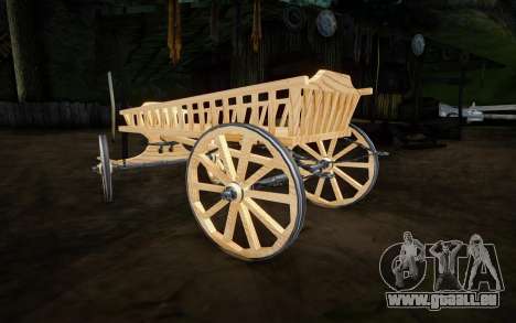 Wooden carts (NEW) für GTA San Andreas