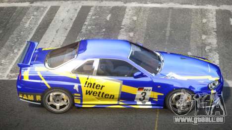 Nissan Skyline R34 GST Racing L7 für GTA 4