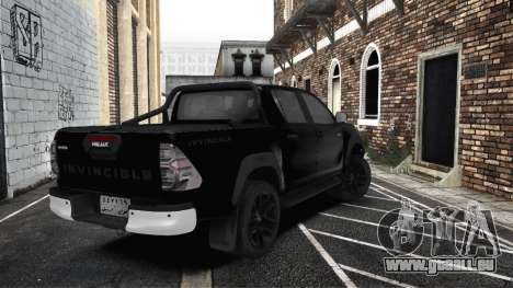2021 Toyota Hilux invincible Exclusive pour GTA San Andreas