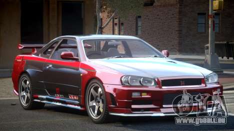 Nissan Skyline R34 GST Racing L6 pour GTA 4