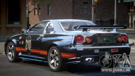 Nissan Skyline R34 GST Racing L2 pour GTA 4