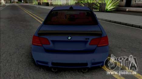 BMW M3 E92 EnesGarage für GTA San Andreas