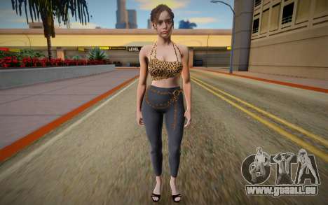 Claire Redfield Top Leopard pour GTA San Andreas