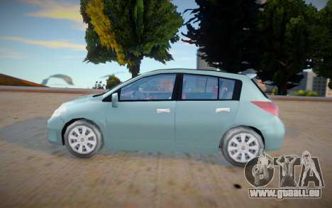 Nissan Tiida 2012 - Improved v2 pour GTA San Andreas