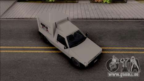 Fiat Fiorino 1995 (Van) v2 pour GTA San Andreas