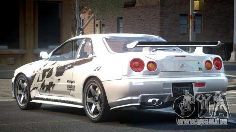 Nissan Skyline R34 GST Racing L3 pour GTA 4