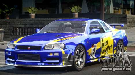 Nissan Skyline R34 GST Racing L7 für GTA 4