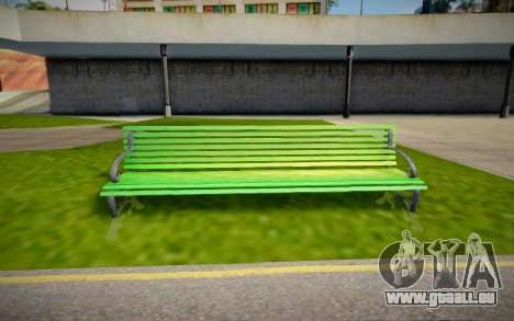 Park bench pour GTA San Andreas
