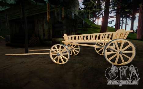 Wooden carts (NEW) pour GTA San Andreas
