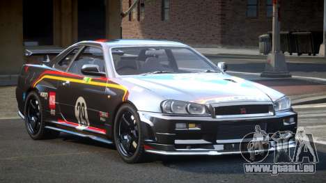 Nissan Skyline R34 GST Racing L1 für GTA 4