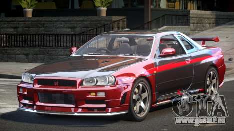 Nissan Skyline R34 GST Racing L6 für GTA 4