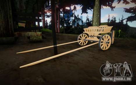 Wooden carts (NEW) pour GTA San Andreas