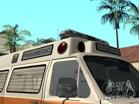 Ford Econoline E-250 Ambulance 1986 pour GTA San Andreas