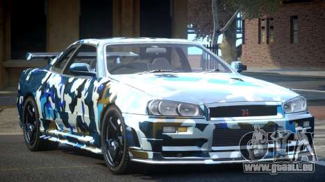 Nissan Skyline R34 GST Racing L4 pour GTA 4