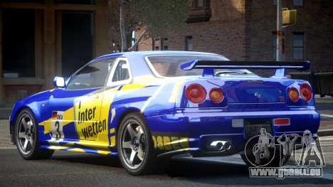 Nissan Skyline R34 GST Racing L7 für GTA 4