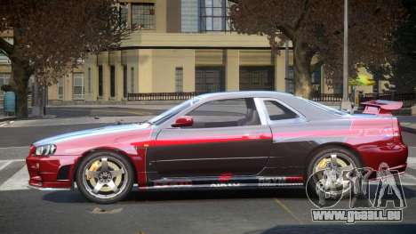 Nissan Skyline R34 GST Racing L6 für GTA 4