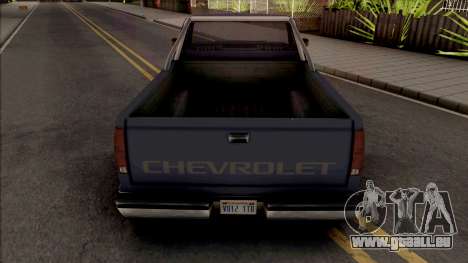 Chevrolet Silverado 2001 Improved pour GTA San Andreas