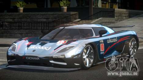 Koenigsegg Agera SP Drift L6 pour GTA 4