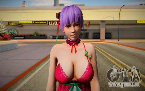 DOAXVV Ayane - Noel Charmant pour GTA San Andreas