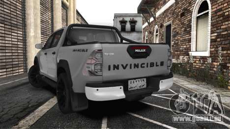 2021 Toyota Hilux invincible Exclusive pour GTA San Andreas