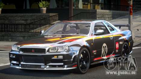 Nissan Skyline R34 GST Racing L1 für GTA 4