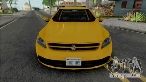 Volkswagen Saveiro G5 Yellow pour GTA San Andreas