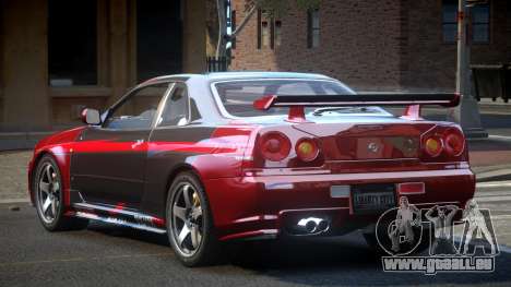 Nissan Skyline R34 GST Racing L6 pour GTA 4