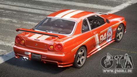 Nissan Skyline R34 GST Racing L9 für GTA 4