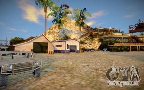 Mansion En El Monte Chiliad pour GTA San Andreas