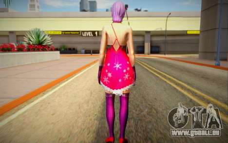 DOAXVV Ayane - Noel Charmant pour GTA San Andreas