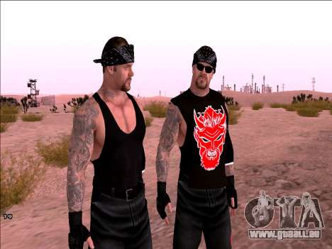 WWE The Undertaker American Badass V1 pour GTA San Andreas