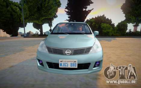 Nissan Tiida 2012 - Improved v2 für GTA San Andreas