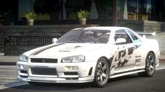 Nissan Skyline R34 GST Racing L3 für GTA 4