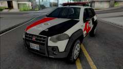 Fiat Palio Weekend Adventure 2013 PMESP für GTA San Andreas