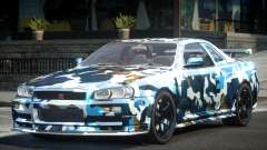 Nissan Skyline R34 GST Racing L4 für GTA 4