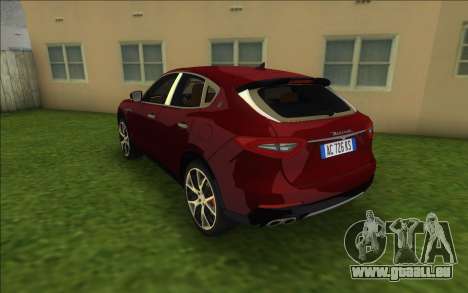 Maserati Levante S (Beta) pour GTA Vice City