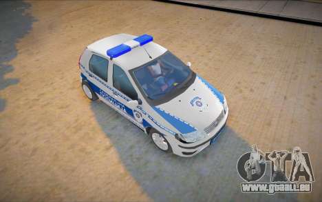 Fiat Punto Mk2 Classic Policija für GTA San Andreas