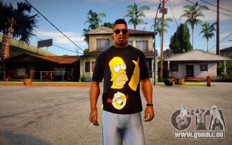 Homer T-Shirt für GTA San Andreas