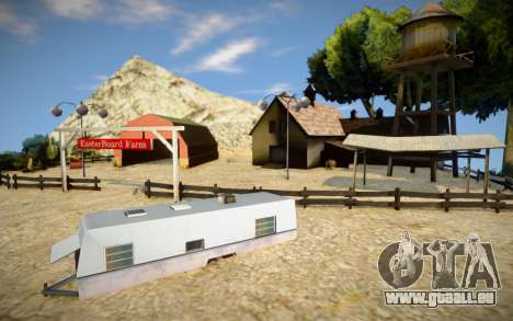 New Farm In Mount Chiliad für GTA San Andreas