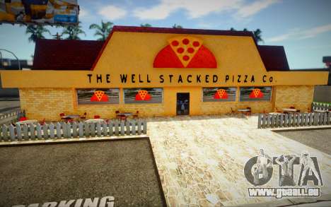 Nouvelle texture de pizzeria à Edlewood pour GTA San Andreas