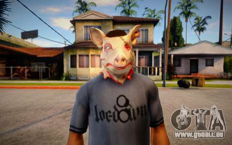 Pig Mask (GTA Online Diamond Heist) pour GTA San Andreas