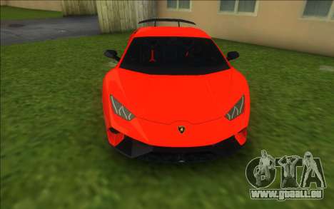 Lamborghini Huracan Performante für GTA Vice City