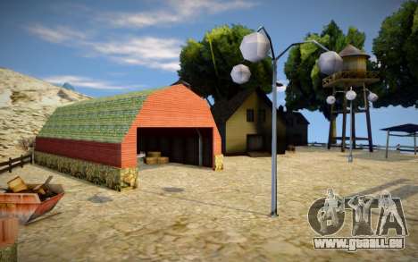 New Farm In Mount Chiliad pour GTA San Andreas