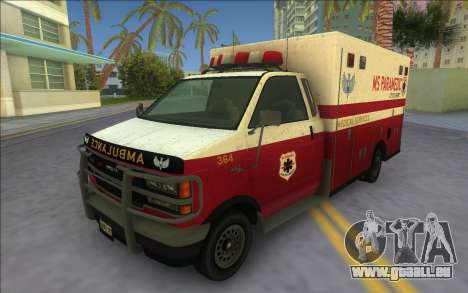 Ambulance from GTA IV pour GTA Vice City