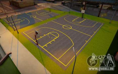 Nouveau terrain de basket-ball pour GTA San Andreas